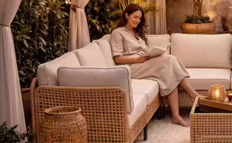 作品案例｜户外藤椅